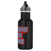 Zombie Free Zone - Farbe wählen Edelstahlflasche (Rechts)