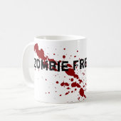 Zombie-Freihafengebiet Kaffeetasse (Vorderseite Links)