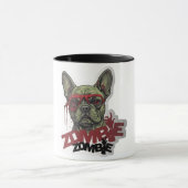 Zombie Frenchie Tasse (Zentrum)