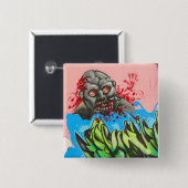 Zombie Fresh! Button (Vorne & Hinten)