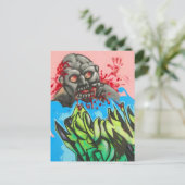 Zombie Fresh! Postkarte (Stehend Vorderseite)