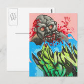 Zombie Fresh! Postkarte (Vorne/Hinten)