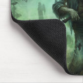 Zombie-Friedhof, Mausunterlage Mousepad (Ecke)