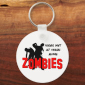 Zombie Friends Schlüsselanhänger (Vorderseite)