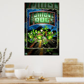 Zombie Frogs Poster (Küche)