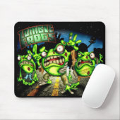 Zombie-Frosch-Mausunterlage Mousepad (Mit Mouse)