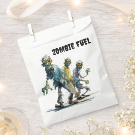 Zombie Fuel | Halloween Candy Favor Bags Geschenktütchen