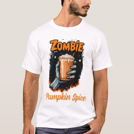 Zombie Fuel Kürbisgewürz T-Shirt (Vorderseite)