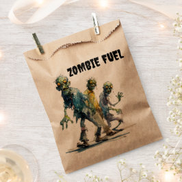 Zombie Fuel | Spooky Halloween Candy Favor Bags Geschenktütchen