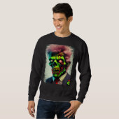 Zombie-Führerwahl Sweatshirt (Vorne ganz)