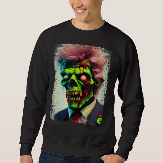Zombie-Führerwahl Sweatshirt (Vorderseite)