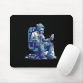 Zombie Gamer Halloween Costume Gaming Videospiel C Mousepad (Mit Mouse)