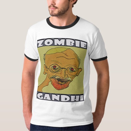 Zombie Gandhi T-Shirt (Vorderseite)