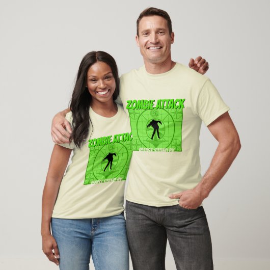 Zombie-gefärbte Krawatte T-Shirt (Unisex)