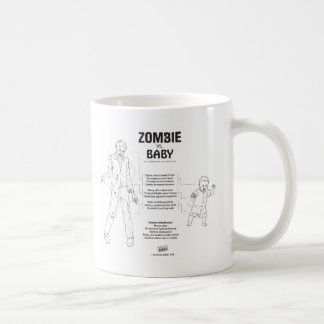 Zombie gegen Baby-Tasse Kaffeetasse