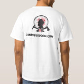 Zombie gehen Boom-Shirt T-Shirt (Rückseite)