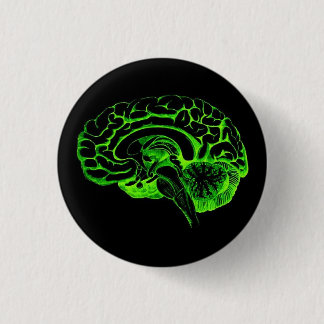 Zombie-Gehirn Button