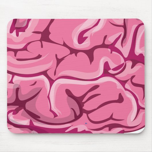 Zombie-Gehirn Mousepad (Vorne)
