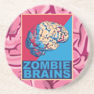 Zombie-Gehirn Untersetzer