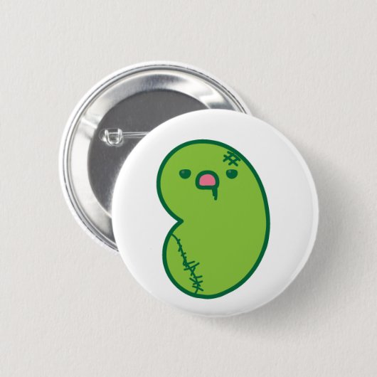 Zombie-Geleebonbon Button (Vorne & Hinten)