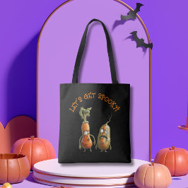 Zombie Gemüse schwarzes Halloween Tasche