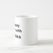 Zombie-Geschäft Kaffeetasse (Mittel)