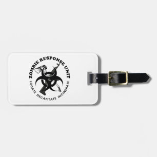 Zombie-Geschenk-Warteteam-Geschenke fertigen Gepäckanhänger
