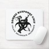 Zombie-Geschenk-Warteteam-Geschenke fertigen Mousepad (Mit Mouse)