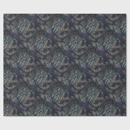 Zombie Geschenkpapier (Flach)