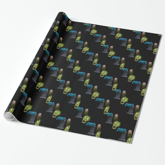 Zombie Geschenkpapier (Ungerollt)