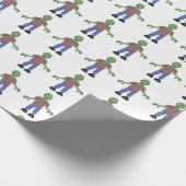 Zombie Geschenkpapier (Ecke)