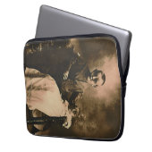 Zombie-Geschwister Laptopschutzhülle (Vorderseite Links)