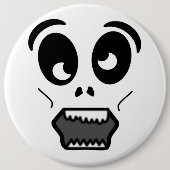 ZOMBIE-GESICHT BUTTON (Vorderseite)