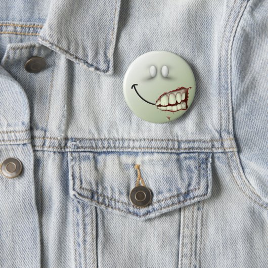 Zombie-Gesicht Button (Beispiel)