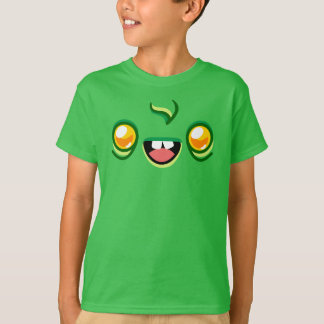 Zombie Gesicht - Happy Jump Boy Grün T-Shirt