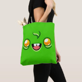 Zombie-Gesicht - Happy Jump Tasche (Von Nahem)