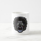 ZOMBIE-Gesicht Kaffeetasse (Mittel)