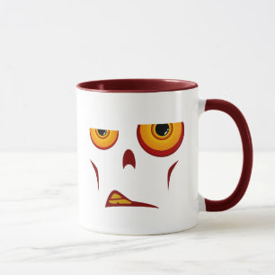 Zombie-Gesicht - Knäuel-Tasse Tasse