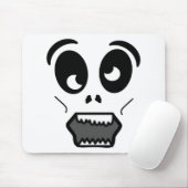 ZOMBIE-GESICHT MOUSEPAD (Mit Mouse)