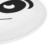 ZOMBIE-GESICHT SCHNEIDEBRETT (Ecke)