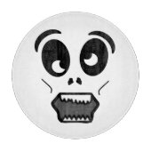 ZOMBIE-GESICHT SCHNEIDEBRETT (Vorderseite)