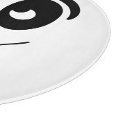 ZOMBIE-GESICHT SCHNEIDEBRETT (Ecke)