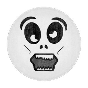 ZOMBIE-GESICHT SCHNEIDEBRETT