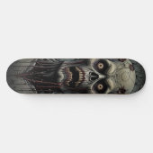 Zombie-Gesicht Skateboard (Horizontal)