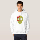 Zombie-Gesichtsausdrücke Hoodie (Vorne ganz)