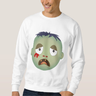 Zombie-Gesichtsausdrücke Sweatshirt