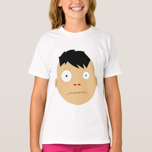 Zombie-Gesichtsausdrücke T-Shirt (Vorderseite)