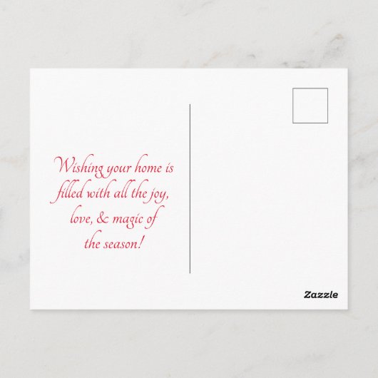 Zombie gingerbread Man Postkarte (Rückseite)