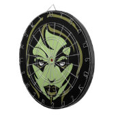Zombie Girl Dartboard Cool Halloween Zombie Darts Dartscheibe (Vorderseite rechts)