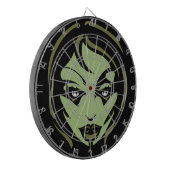 Zombie Girl Dartboard Cool Halloween Zombie Darts Dartscheibe (Vorderseite Links)